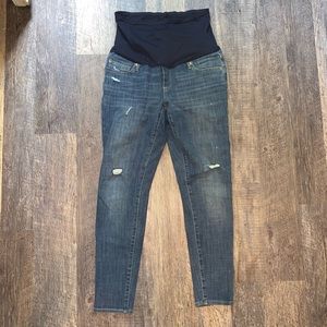 GAP Maternity Full Panel True Skinny Jeans